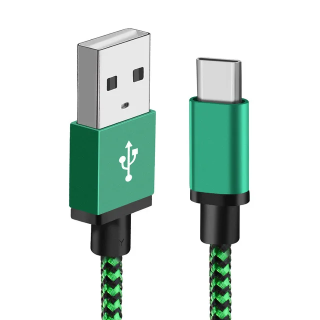 Кабель USB Type C для Samsung S10 S9 Xiaomi Mi 9 зарядное устройство быстрой зарядки и передачи