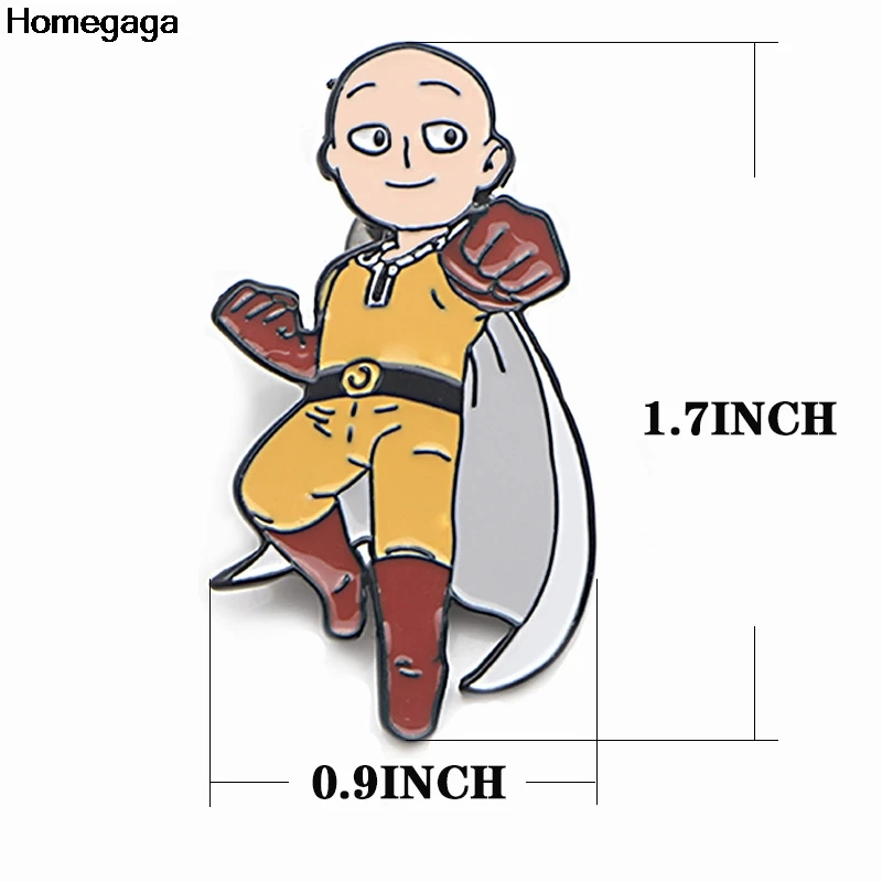 Homegaga значки аниме для мужчин и женщин para рубашка очарование пальто insignia одежда
