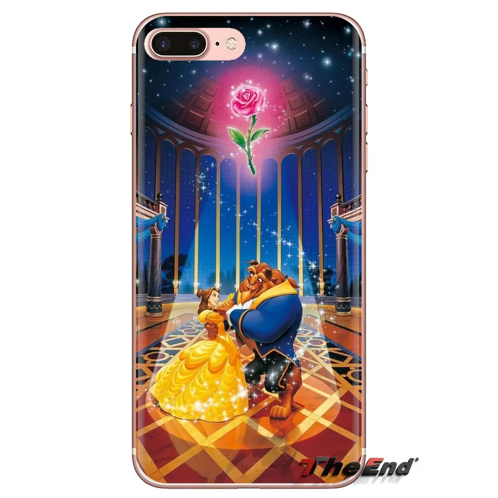 Красавица и Чудовище для huawei G7 G8 P7 P8 P9 P10 P20 P30 Lite Mini Pro P Smart плюс 2017 2018 2019 мягкий