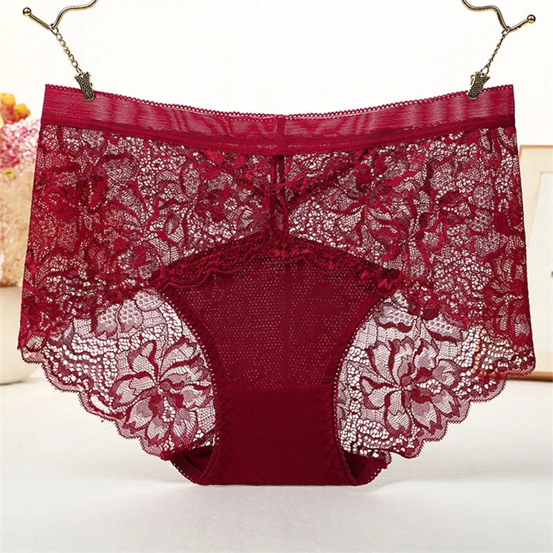 Новое сексуальное женское нижнее белье кружевные с высокой талией без швов