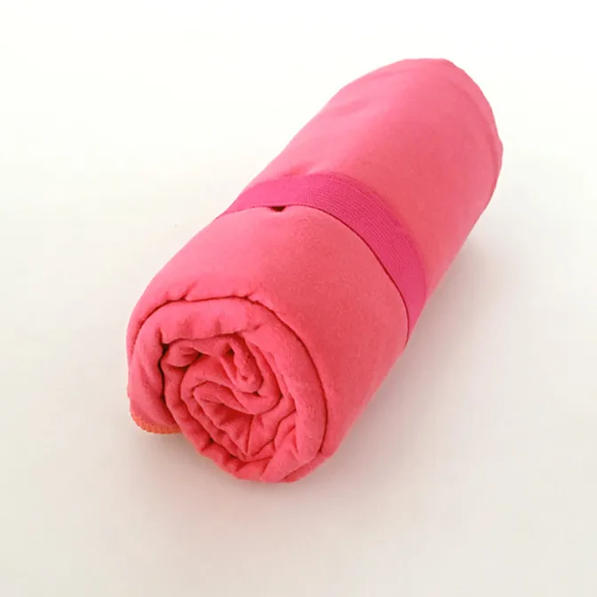 Быстросохнущее легкое компактное полотенце из микрофибры с сеточкой | Дом и сад