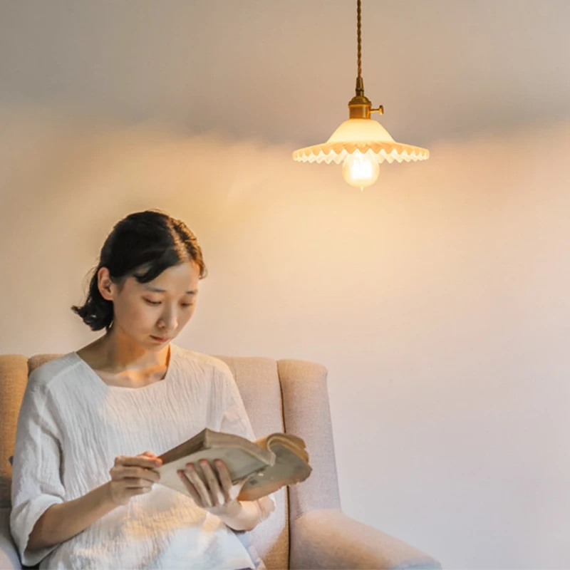 Винтажный Лофт арт деко креативный стеклянный железный подвесной светильник