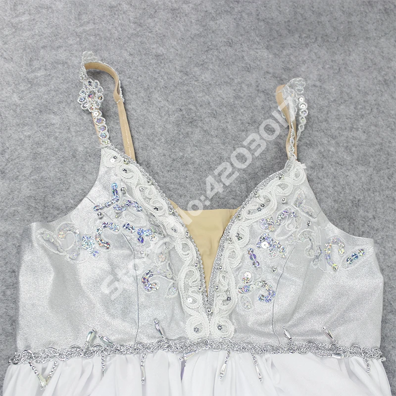 Adult Child Chiffon Long Professional Ballet Tutus Competition Stage Performance Dress Kids Ballerina Dancewear B1188 | Тематическая
