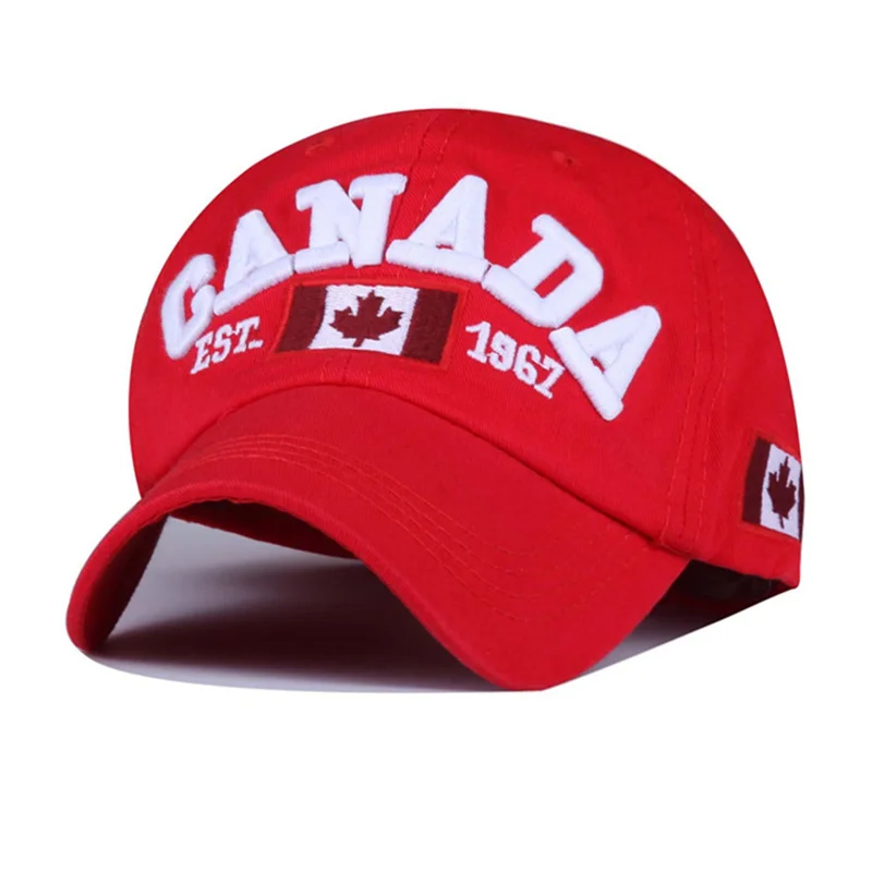 VORON 2017 хлопок Gorras канадский бейсбольный Cap флаг Канады шляпа Снэпбэк Регулируемая