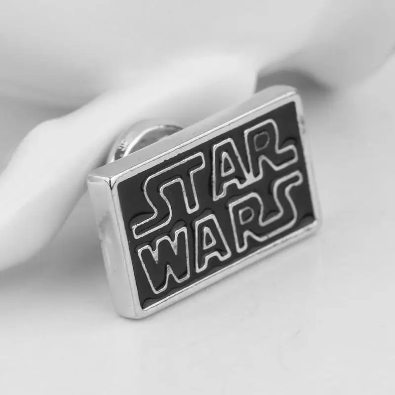 CBRL Звездные войны Броши Pin Marvel Comics черная эмаль ювелирные изделия с лацканами