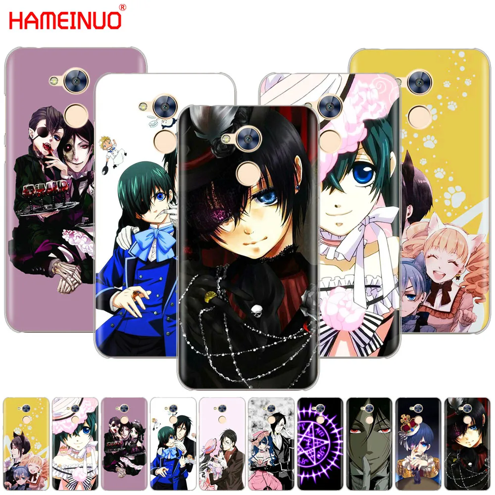 HAMEINUO чехол для телефона с японским Аниме Черный Батлер Kuroshitsuji Huawei Honor 10 V10 4A 5A 6A 7A 6C