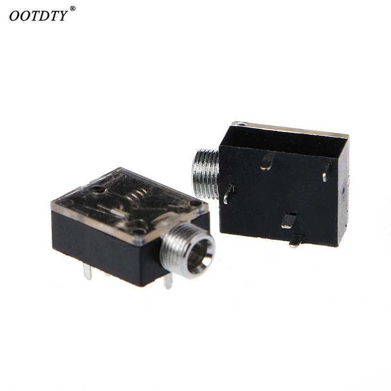 OOTDTY 5 шт Pin 3 мм PCB Панель Крепление аудио разъем для наушников с