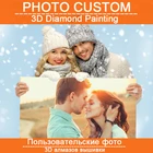 Картина для алмазной вышивки, 3D Мозаика сделай сам с круглыми стразами, вышивка крестиком, 5D мозаичное украшение