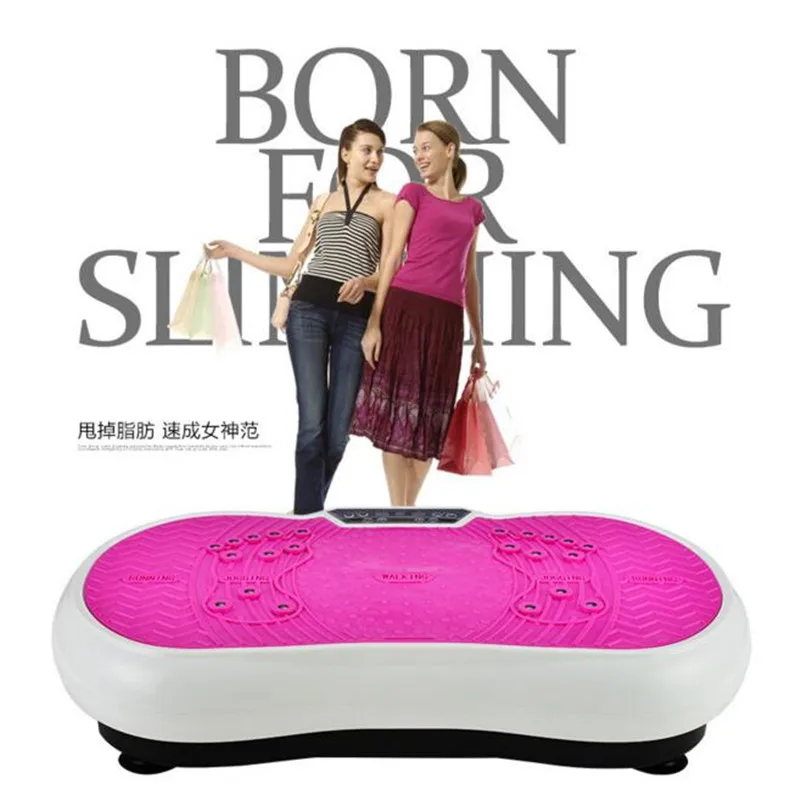 Crazy Fit Massage Vibration Plate Body Shaper Exercise Machine Vibro Fitness Massager Vibrationsplatte Vibrator Slimming Device |