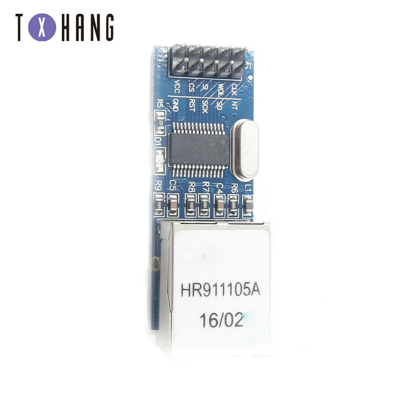 Мини/nano ENC28J60 Ethernet LAN сетевой модуль для Arduino 51 AVR SPI PIC STM32 LPC оптовая продажа |