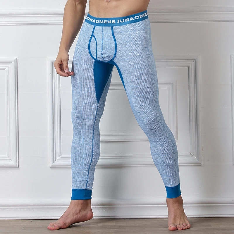 Кальсоны Для мужчин Термальность Штаны зимние тонкие у талии нижнее белье