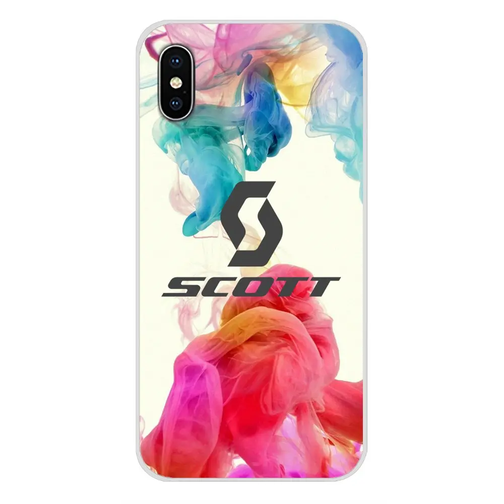 Скотт велосипед езда Спорт логотип прозрачный ТПУ чехол для Samsung Galaxy S4 S5 MINI S6 S7 edge