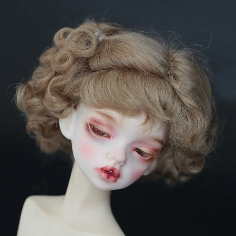 Bybrana Новое поступление 1/4 1/6 1/8 BJD парик модный красивый стиль Короткие вьющиеся