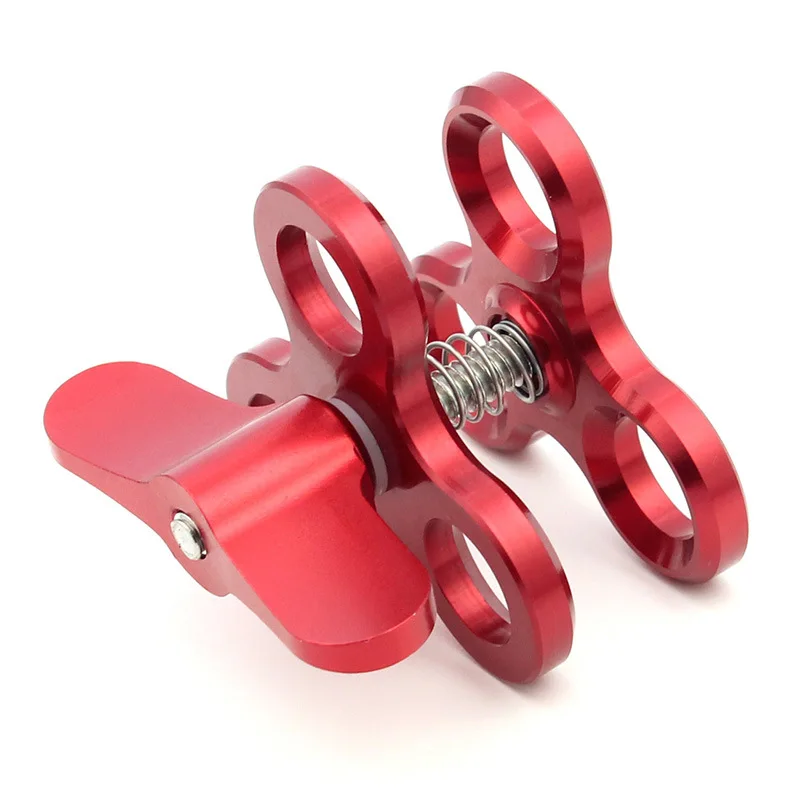 Aluminum 3-holes Ball Joint Support Clip For Diving Sports BC05 | Лампы и освещение