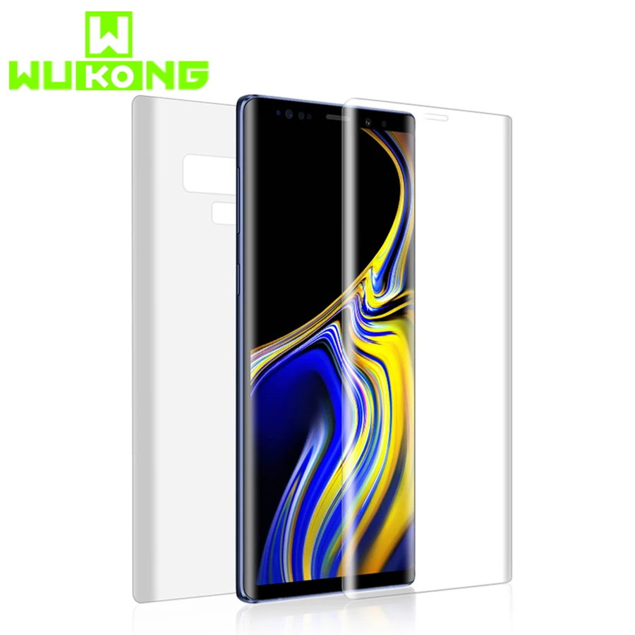 Transparent Back&ampFront Screen Protector For Samsung Note9 S9Plus S8 Full Cover Soft Hydrogel Invisible S10e S10 Plus | Мобильные