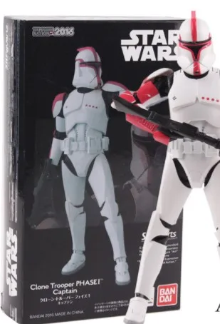 have retail box 15 см Звездные войны СВЧ Клон Trooper PHASE II/PHASE I капитан дэт труп ПВХ фигурка Коллекционная модель игрушки куклы - Цвет: have retail box