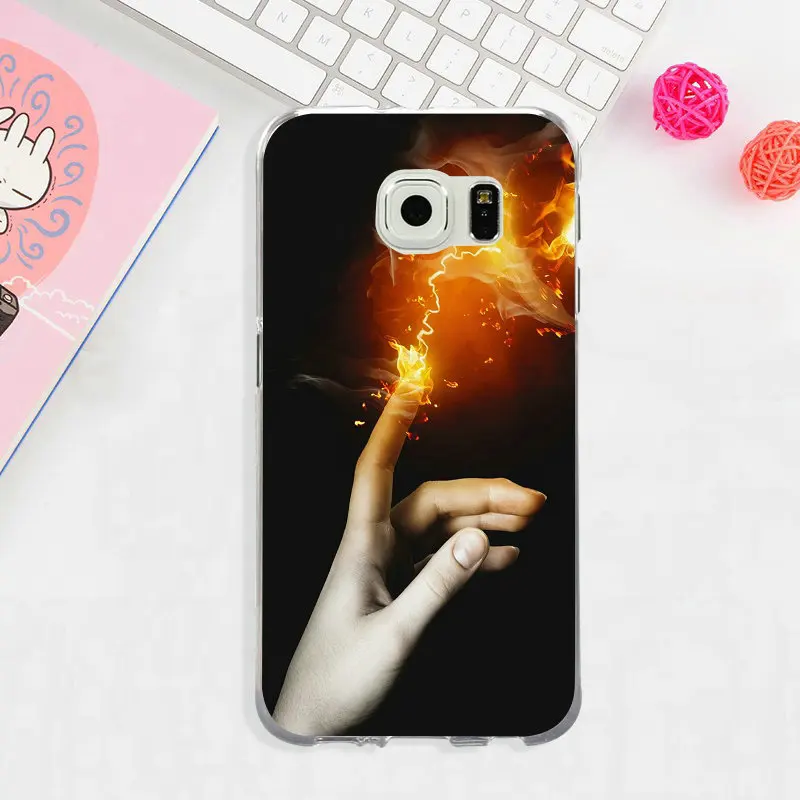 Для samsung Galaxy Note 3 4 5 8 S3 S4 S5 мини S6 S7 S8 S9 Edge Plus On5 On7 основа принципиально Мягкие
