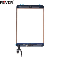 original touch screen digitizer for ipad mini 3 a1599 a1600 a1601 tp ic with home button and adhesive front glass replacement