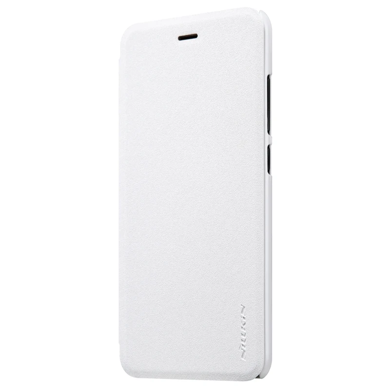 Белый цвет флип чехол для сяо Mi 6 5.15 дюймов Nillkin Sparkle Leather Case Для Сяо MI6 с В розницу