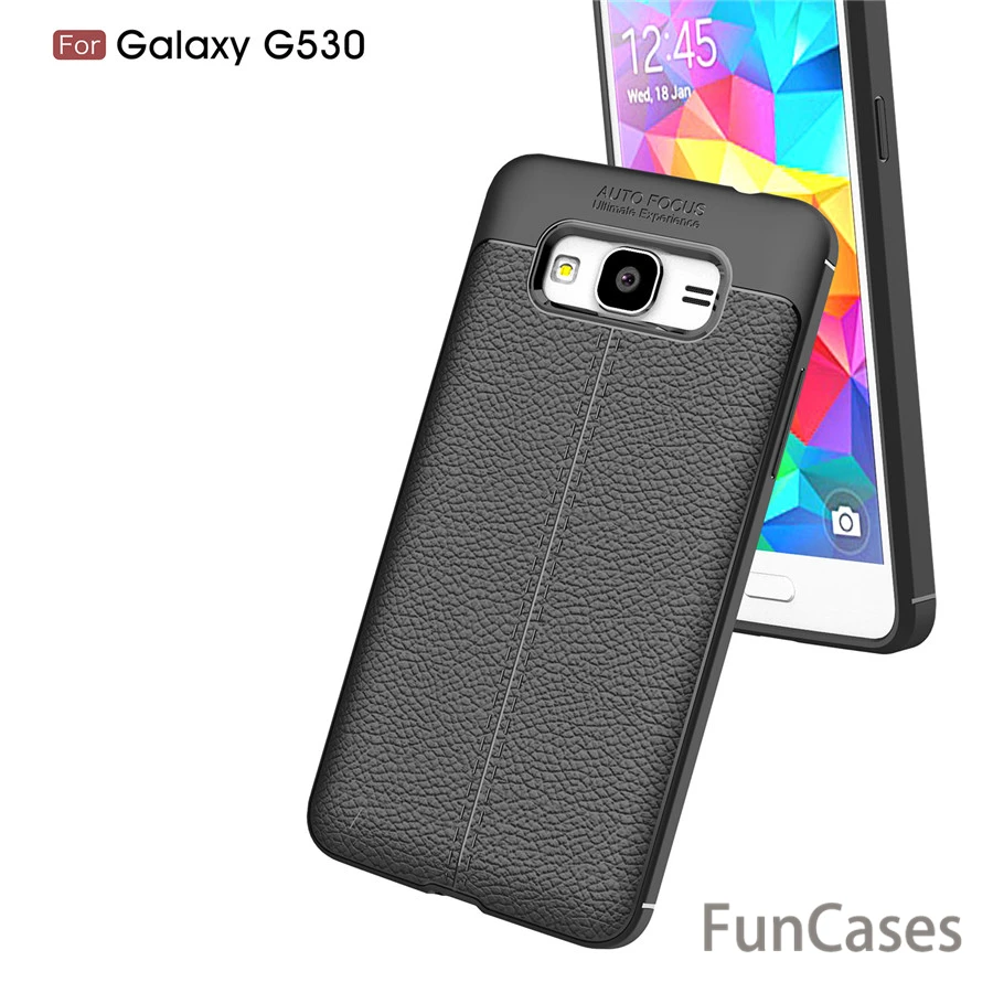 Чехол для samsung Galaxy Grand Prime G530 G5308W G5308 SM G530H мягкий кожаный чехол из ТПУ G531 G531F|Бамперы|