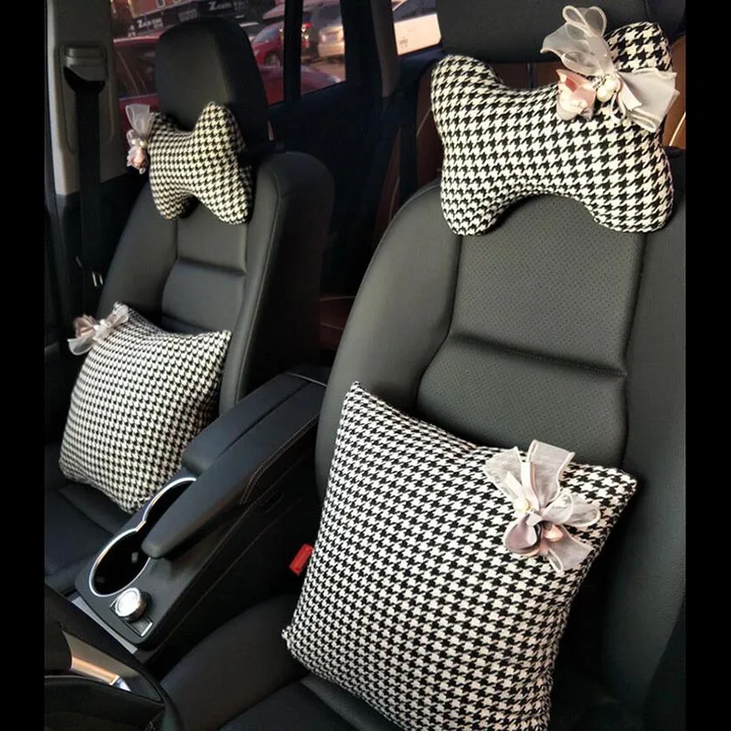 Летний плед Чехол рулевого колеса автомобиля Хаундстут подголовник талии