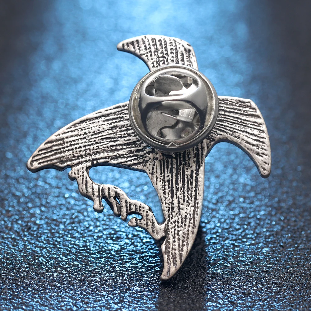 Норвежский викинг Одина Ворон кулон брошь с застежкой Viking Северный талисман Лаки