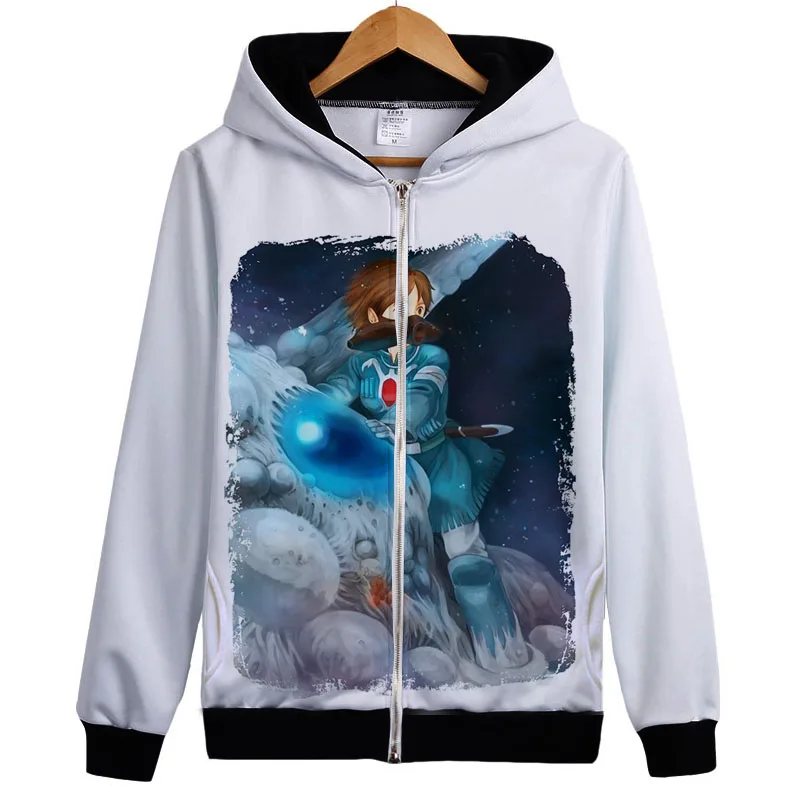 Классическая Толстовка с капюшоном Miyazaki Hayao в стиле аниме Nausicaa of the долина ветра