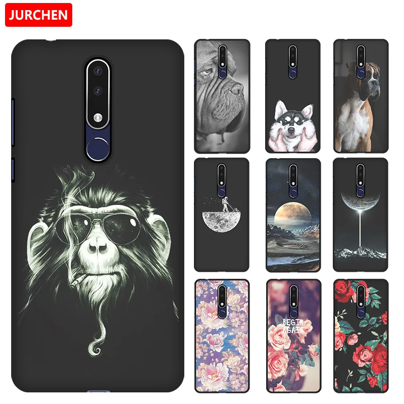 JURCHEN чехол для телефона для Nokia 3,1 Plus чехол-накладка милый мультяшный силиконовый мягкий чехол-накладка Nokia3.1 для Nokia 3,1 Plus чехол-сумка