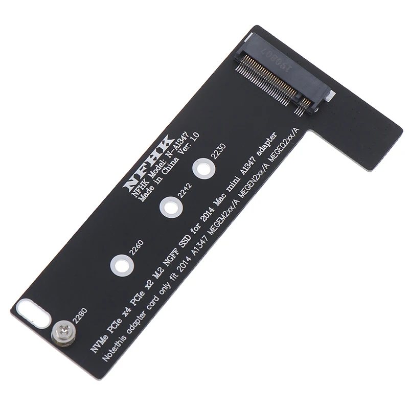 PCI-Ex4 M.2 NGFF NVME AHCI SSD Converter Card Adapter Hot sale For 2014macbook Mini A1347 | Компьютеры и офис