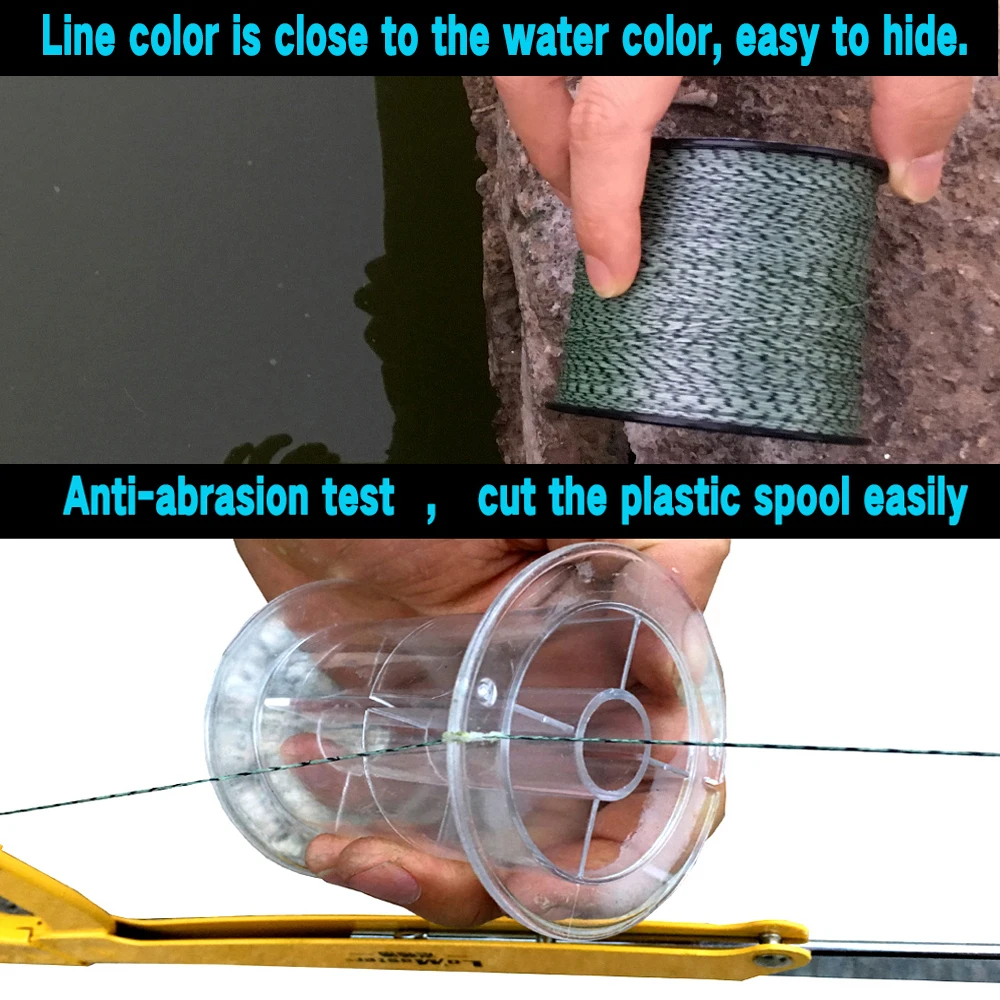 Леска из 8 нитей GHOTDA камуфляжная плетеная леска полиэтилена 300 м 500 1000 не