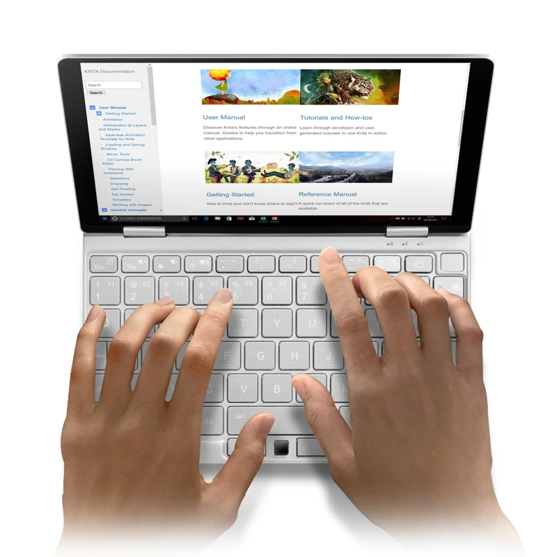 Карманный ноутбук One Mix3 10 1-дюймовый IPS-экран планшетный ПК Intel Core M3-8100Y 8 ГБ 4 HDMI