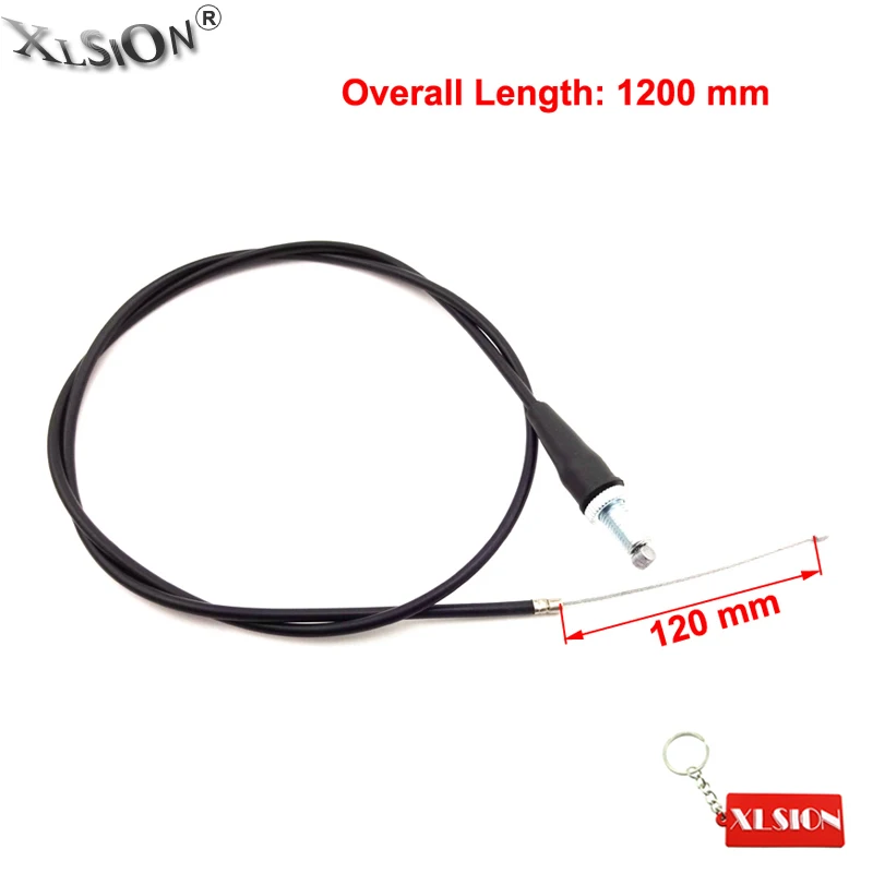XLSION 47 &quot1200 мм прямая головка дроссельной заслонки кабель для Pit Dirt Bike мини скутер