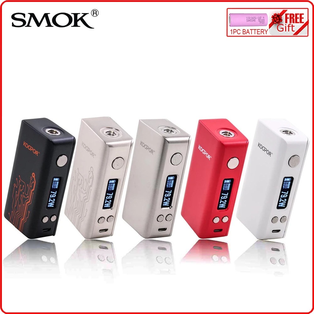 Оригинальный SMOK KOOPOR MINI 2 коробка мод 80 Вт электронная сигарета Vape для микро TFV4