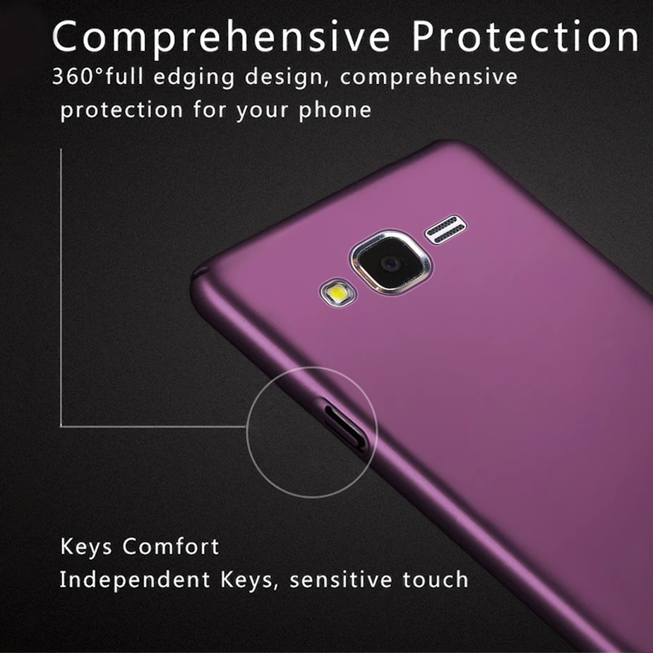 Матовый чехол для телефона Samsung Galaxy J5 2015 ультра тонкий жесткий ПК J500 J500F J500H