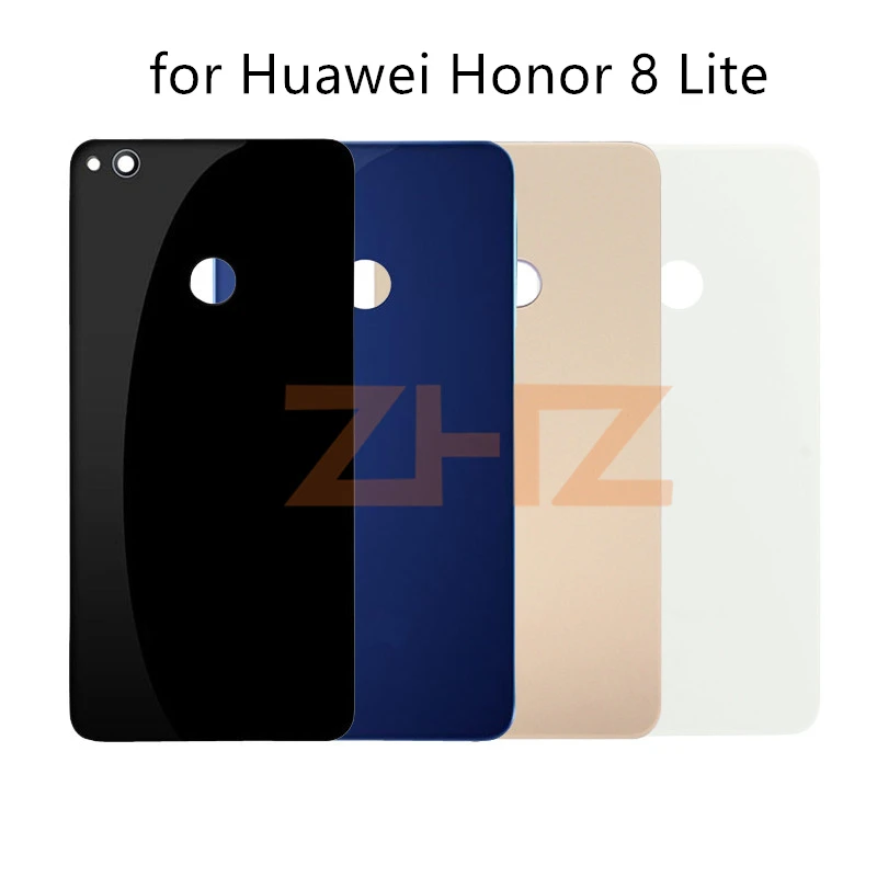 Задняя стеклянная крышка аккумулятора для Huawei Honor 8 Lite задняя задней двери ремонт