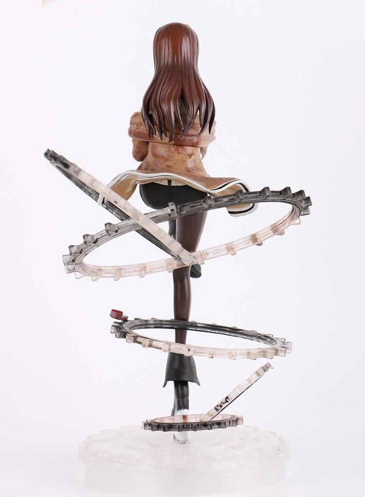 Экшн фигурка из ПВХ 9 дюймов классная Gate Makise Kurisu масштаб 1/8 Коллекционная модель