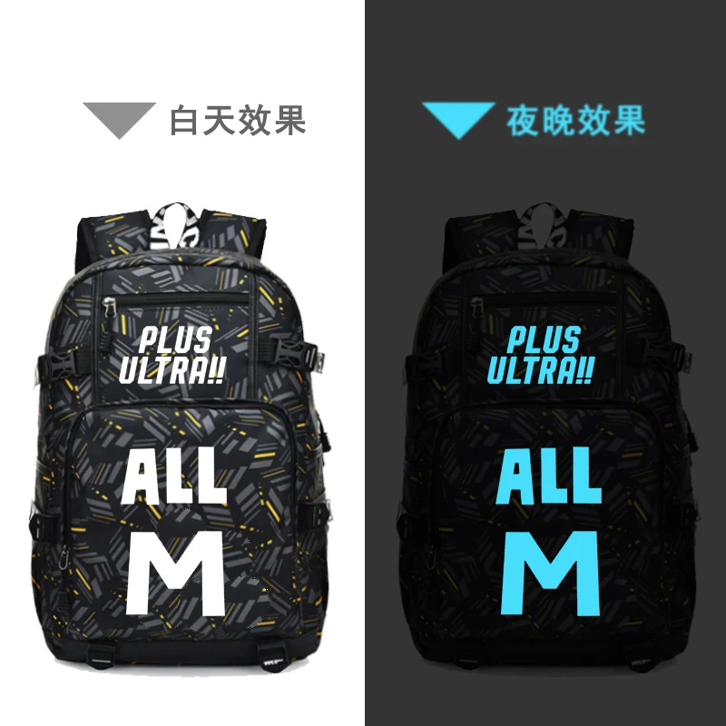 My Hero Academy, водонепроницаемые школьные сумки, usb зарядка, рюкзак для ноутбука, аниме рюкзак с нашивками, канцелярские принадлежности, холщовые дорожные сумки для хранения