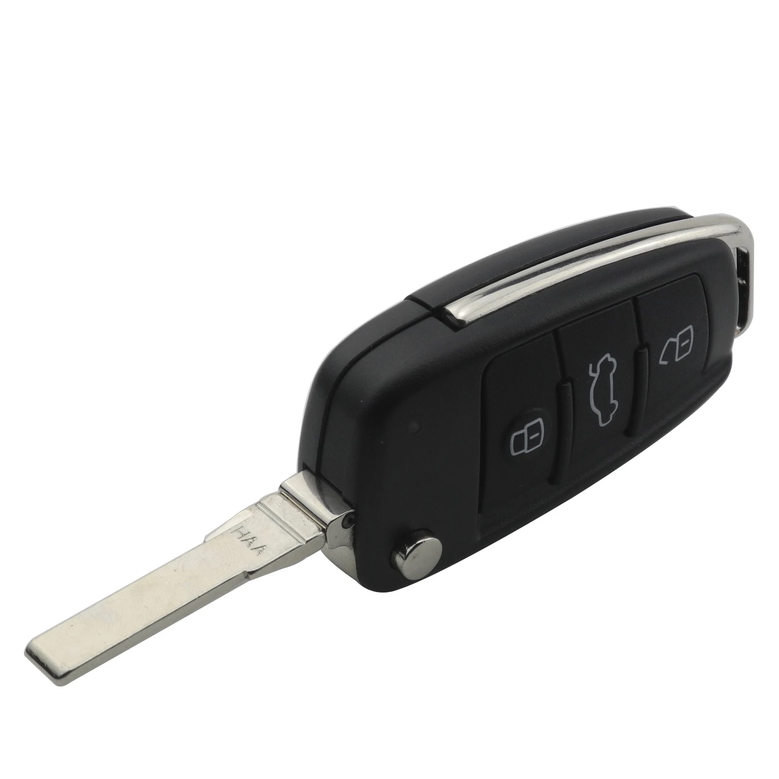 3 Buttons Folding Flip Car Key Remote Case Shell for Audi A2 A3 A4 A6 A6L A8 TT Fob Styling | Автомобили и мотоциклы