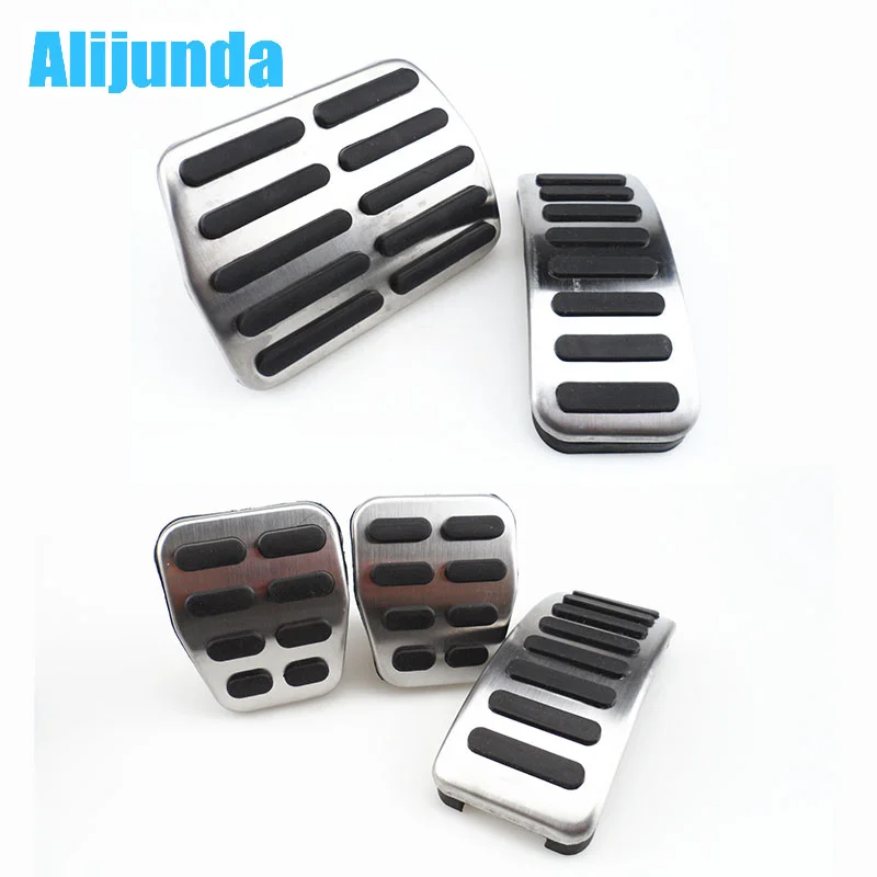 Автомобильные педали газового тормоза из нержавеющей стали для Audi TT Pedale VW SEAT Golf 3 4
