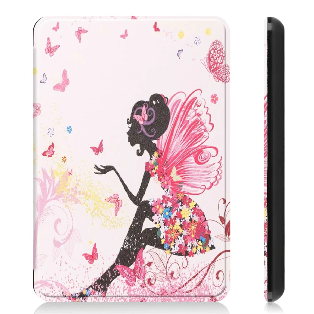 Роскошный ультра тонкий Folio Stand легкий кожаный чехол для сна/пробуждения для Amazon Kindle Paperwhite 10th 10 поколения 6"