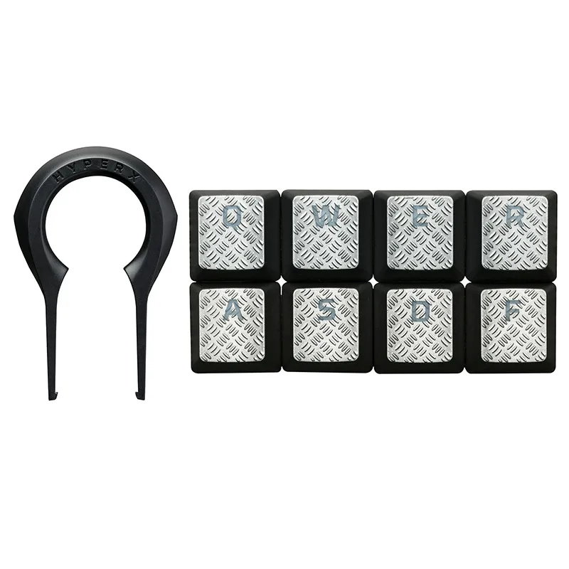 Серебристый KINGSTON HyperX Alloy Core RGB E-sports игровая клавиатура с металлической панелью механическая клавиатура FPS& MOBA игровые колпачки - Цвет: Серебристый