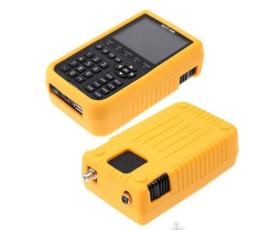 Satlink ws6909 3 5 ''DVB S &amp DVB T Combo Signal Finder satlink 6909 спутниковый и наземный измеритель