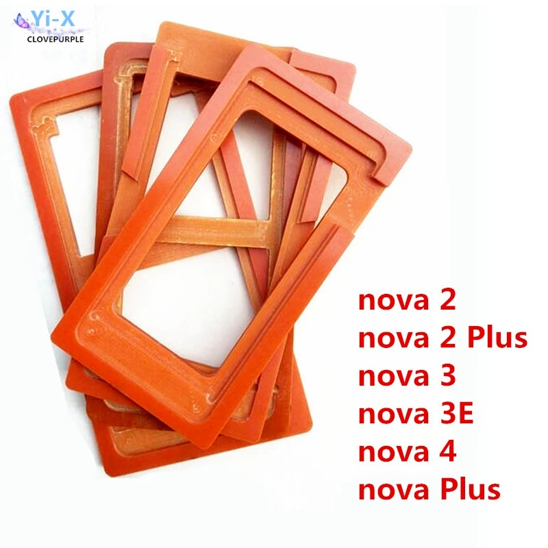 1 шт. клейкая форма для жк экрана держатель стекла Huawei Nova 2 Plus 3 3E 4 Nova2 Nova3 Nova3E Nova4
