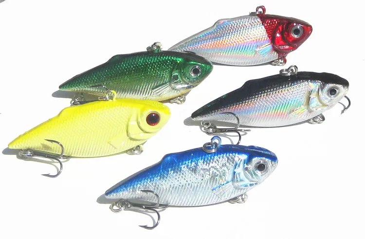 

1PCS Fishing Sinking Lures Crankbait Minnow Hooks Baits Water vib lure fishing tackle fishing lure 6cm7. 8g