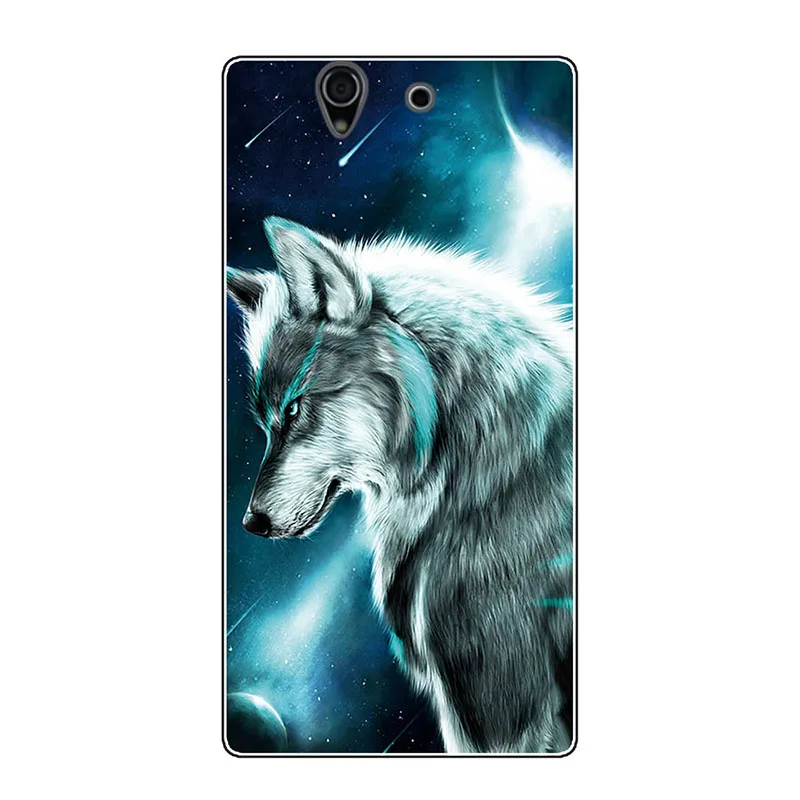 ZX40 Мягкие чехлы для телефонов из ТПУ для sony Xperia Z L36h C6602 5,0 дюймов C6603 L36i Чехлы Nutella Фламинго Сова тетрис Сумки Чехол бампер - Цвет: ZX40