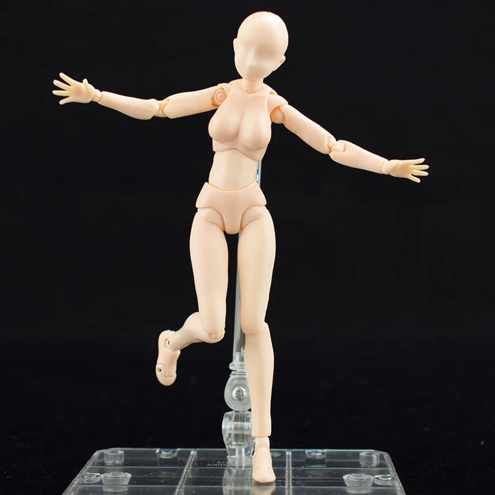 Tamanshii S. Figuarts Body Kun DX набор женский светло оранжевый цвет кожи переменная кукла ПВХ