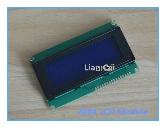 

20x4 LCD Modules 2004 LCD Module with LED Blue Backlight White Character Free Shipping