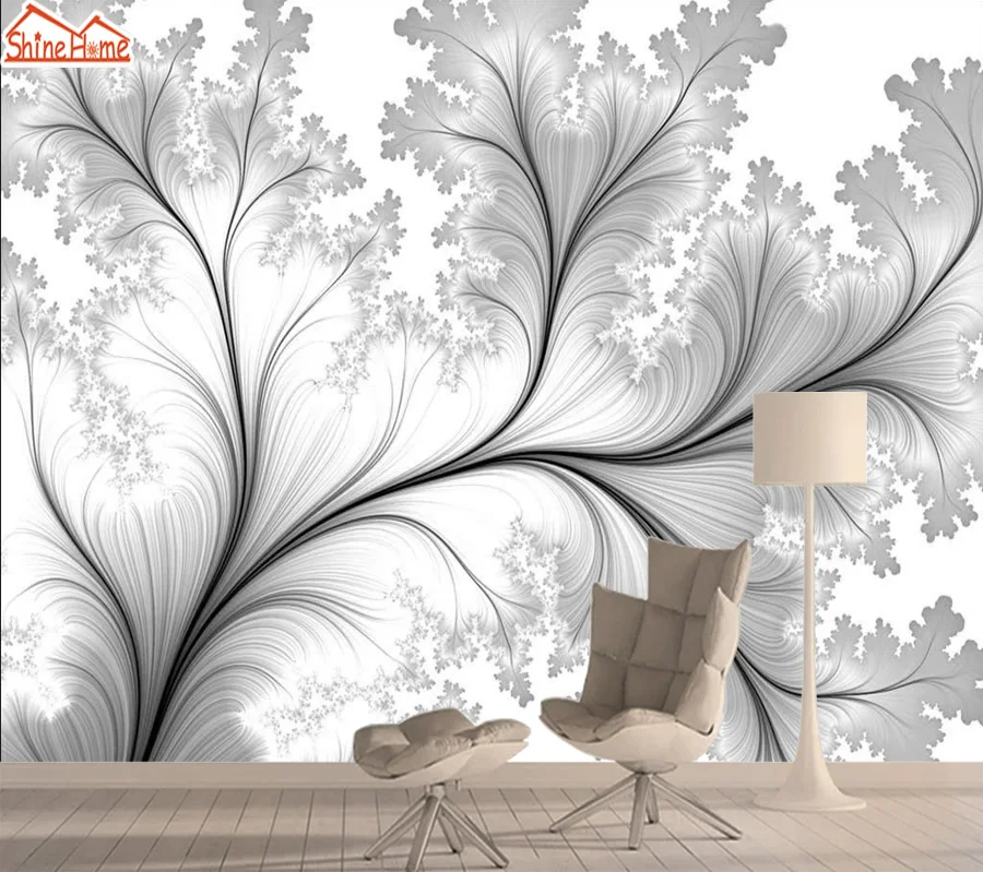 

Wallpapers 3d Mural Wallpaper for Living Room Contact Wall Paper Papers Home Decor Self Adhesive Murals Walls Rolls Floral Tree