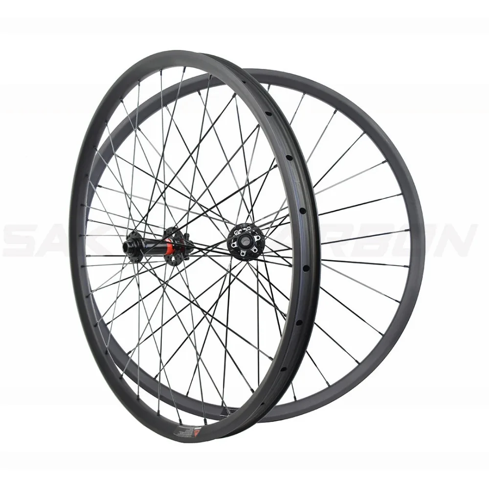 27 5er 29er MTB Углеродные колеса 23 мм Глубина ширина симметричная Асимметричная на