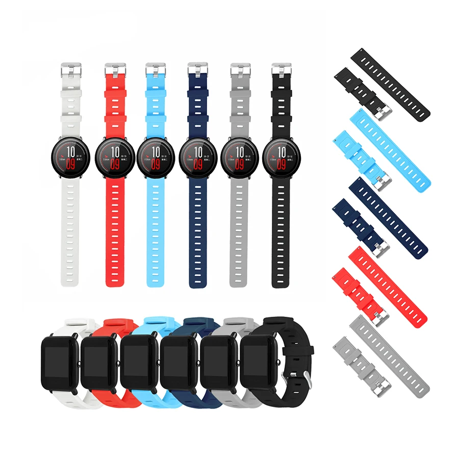 Ремешок 20 мм для Samsung Gear S3 S2 Galaxy Watch 46 42 аксессуары Huami Bip Lite Huawei GT /2 Pro|Ремешки часов| |